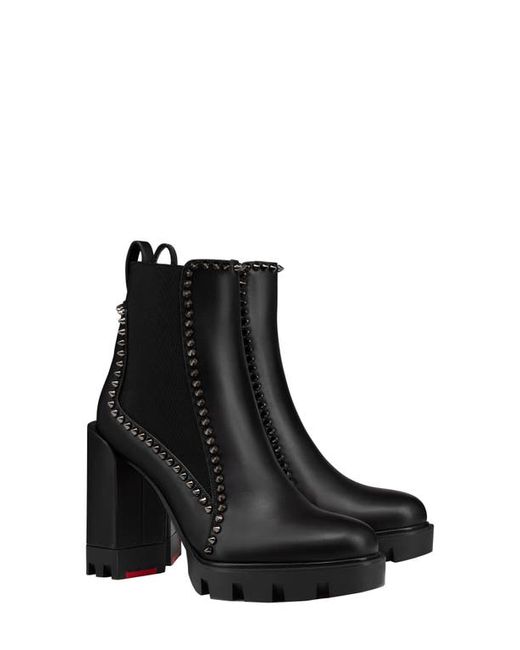 Christian Louboutin Spike Chelsea Platform Bootie in at