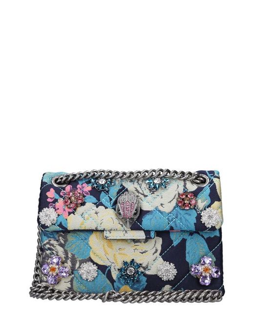 Kurt Geiger London Mini Kensington Fabric Convertible Crossbody Bag in at