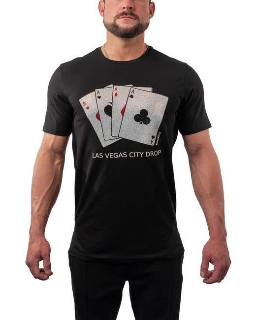 Maceoo Vegas City Graphic Tee in at