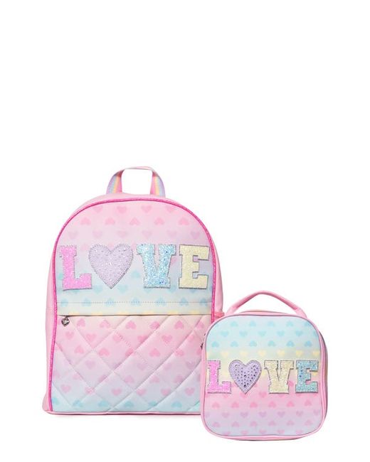 OMG Accessories Backpack Lunch Bag Set in at