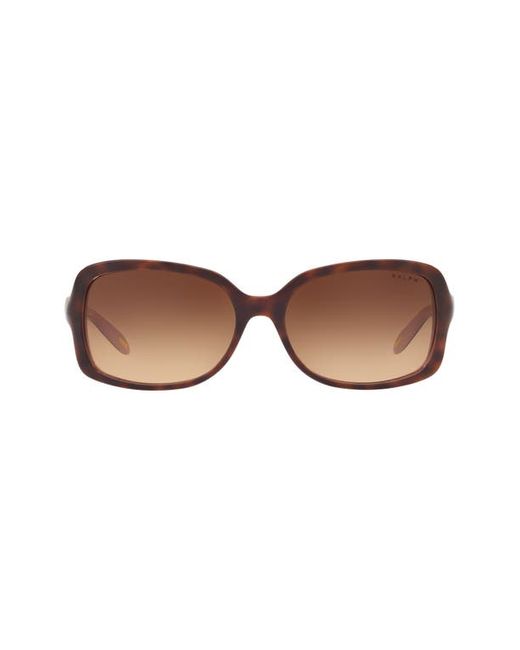 Ralph By Ralph Lauren Eyewear 58mm Gradient Rectangular Sunglasses in at