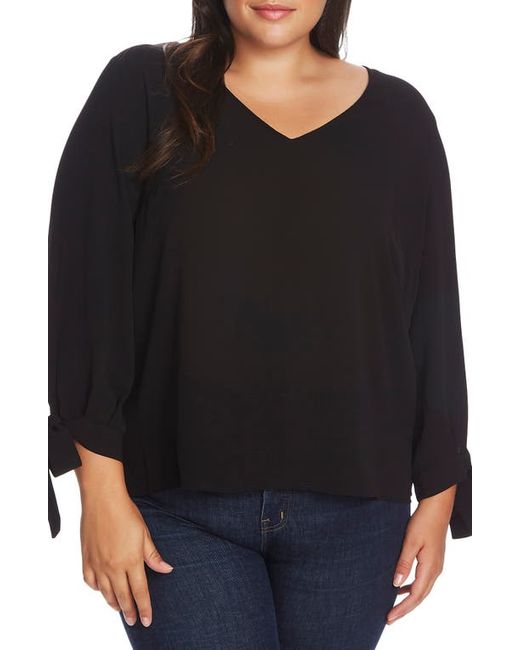 Cece Tie Sleeve Blouse in at