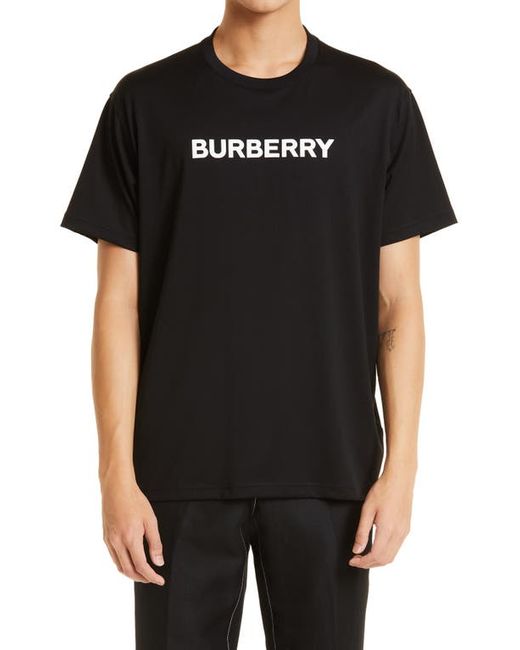 Burberry Harriston Logo Cotton T-Shirt in at