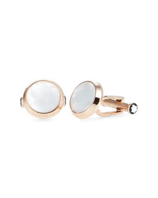 Montblanc Mother-of-Pearl Cuff Links in at
