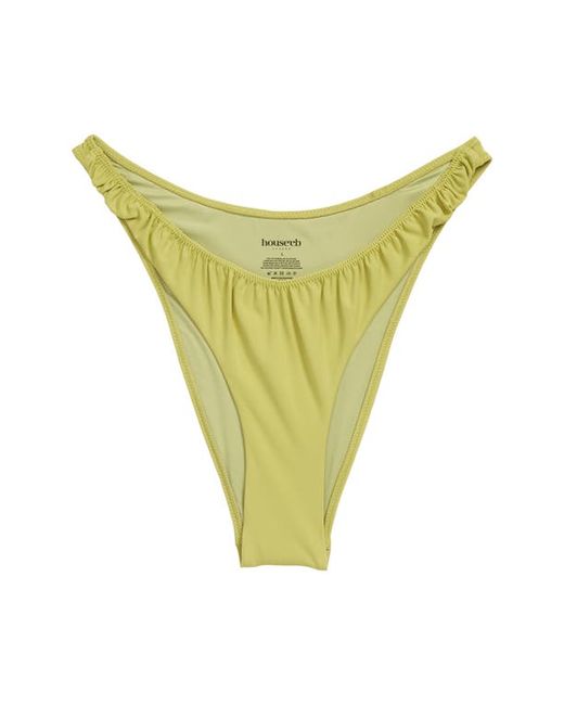 House Of Cb Ruched Bikini Bottoms in at
