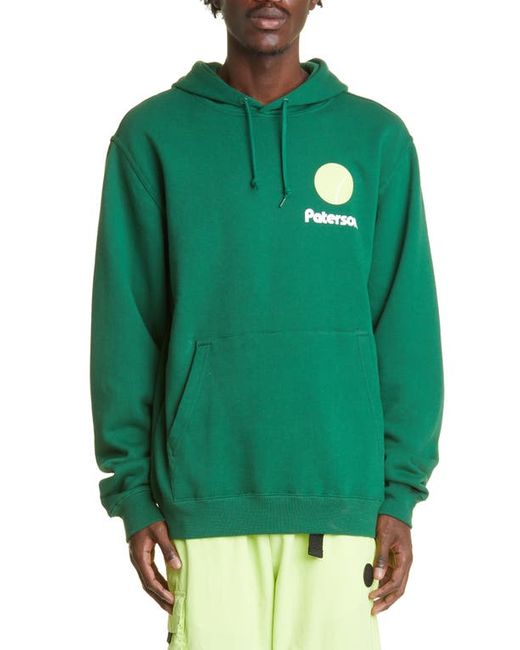 Paterson Court Cropped Chopped Graphic Hoodie in at