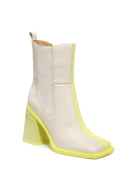 Circus by Sam Edelman Lauren Patchwork Boot in Modern Ivory/Citric Acid at