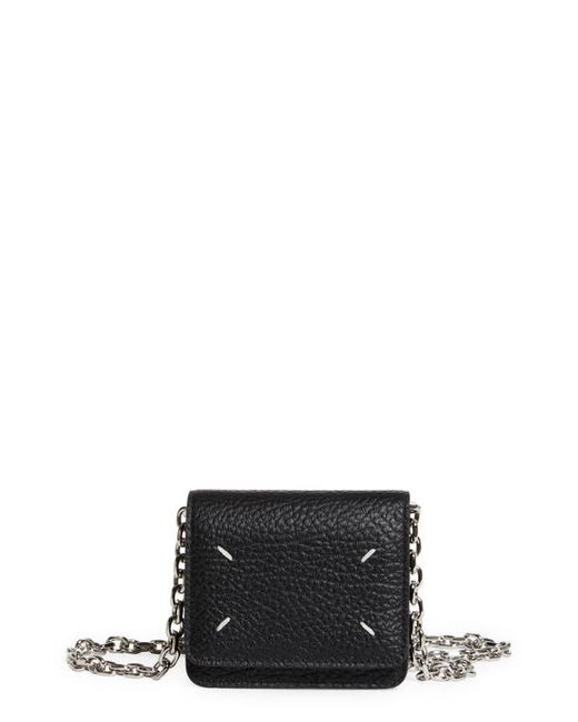 Maison Margiela Small Leather Chain Wallet in at