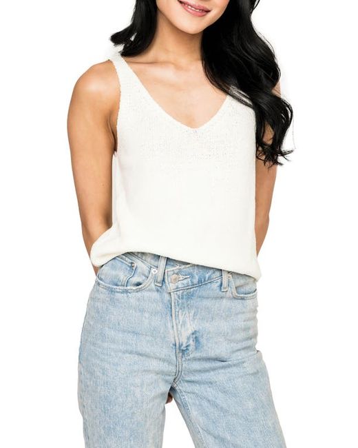 Gibsonlook Knit V-Neck Tank Top in at