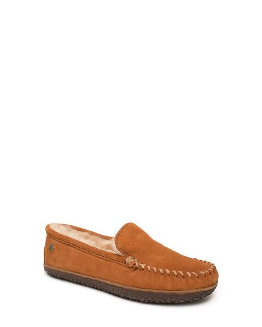 Minnetonka Terese Genuine Shearling Loafer in at