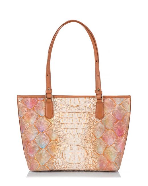Brahmin Medium Asher Embossed Leather Tote in at