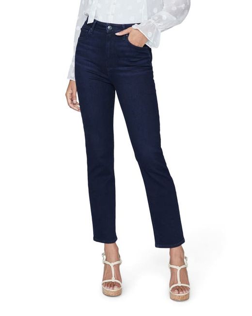 Paige Cindy Ultra High Waist Ankle Straight Leg Jeans in at
