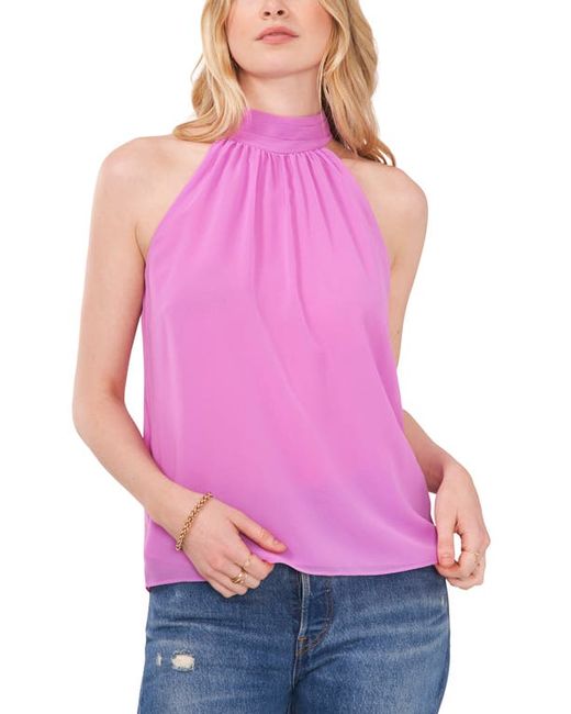 1.State Gathered Halter Neck Top in at