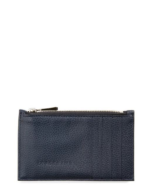 Longchamp Le Foulonné Leather Card Case in at