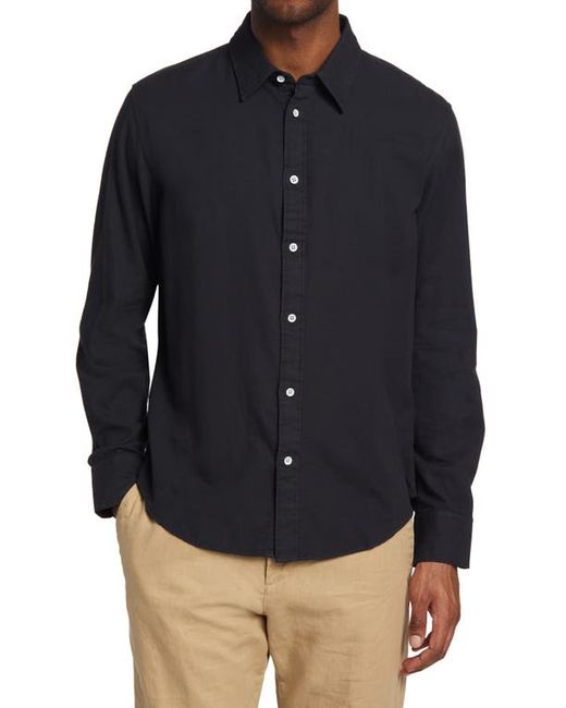 Rag & Bone Icon Pursuit 365 Slim Fit Cotton Dobby Button-Up Shirt in at