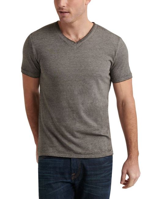 Lucky Brand Venice Burnout V-Neck T-Shirt in at