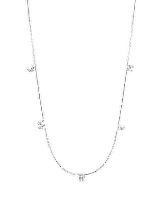 Bony Levy Icon Personalized Diamond Charm Necklace in at