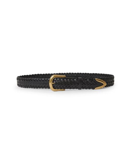 B-Low the Belt Tiana Woven Leather Belt in at