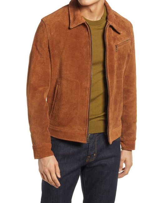 Schott Rough Out Suede Jacket in at