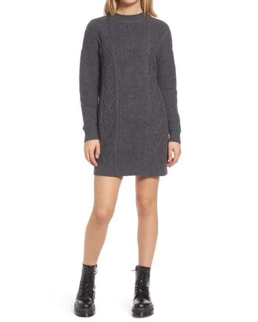 Bp. BP. Cable Knit Sweater Dress in at