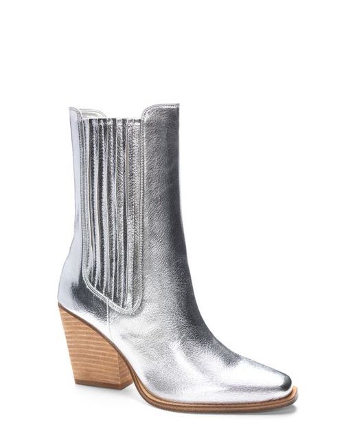 Chinese Laundry Cali Metallic Bootie in at