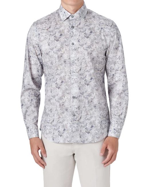Bugatchi Shaped Fit Button-Up Shirt in at