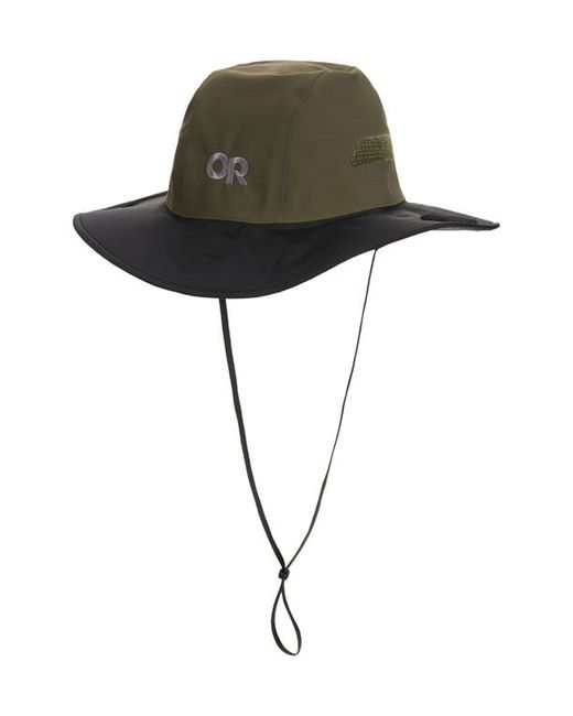 Outdoor Research Seattle Sombrero Gore-Tex Waterproof Hat in Fatigue at