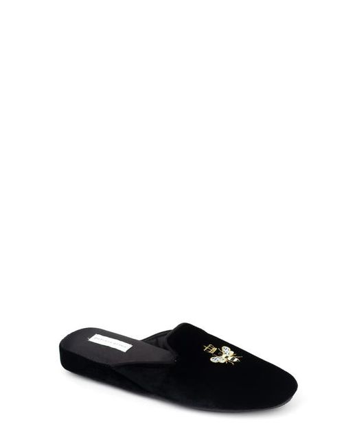 Patricia Green Queen Bee Embroidered Slipper in at