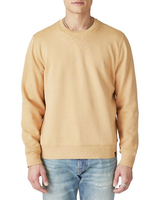 Lucky Brand Terry Crewneck Sweatshirt in at