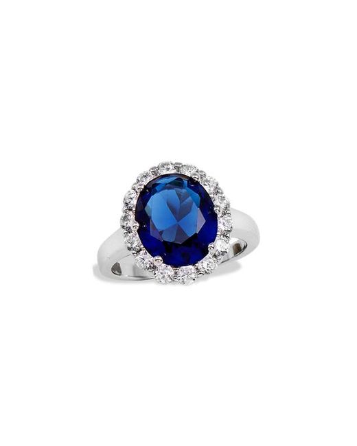 Savvy Cie Jewels Diana Cubic Zirconia Halo Ring in at