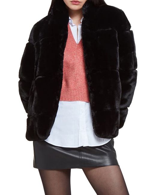 Apparis Skylar Recycled Faux Fur Jacket in at