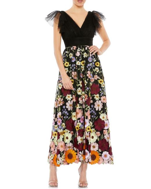 Mac Duggal Embroidered Floral Cocktail Dress in at