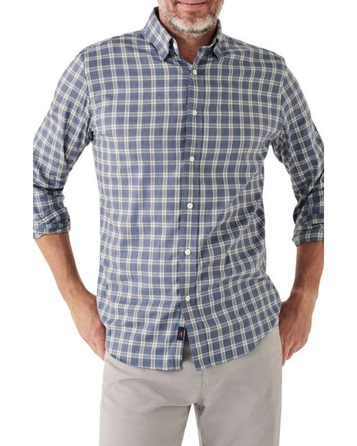 Faherty The Movement Plaid Button-Up Shirt in at