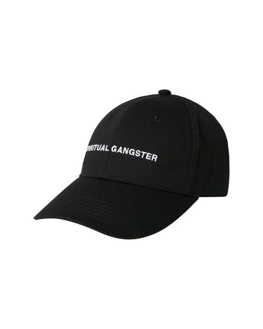 Spiritual Gangster Spititual Gangster Embroidered Logo Cotton Baseball Cap in at