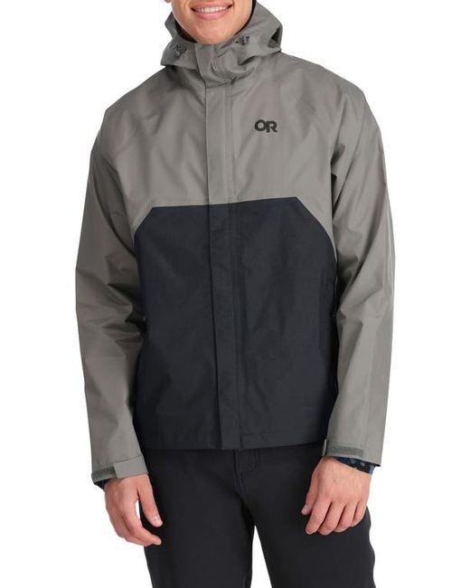 Outdoor Research Apollo Rain Jacket in Pewter at
