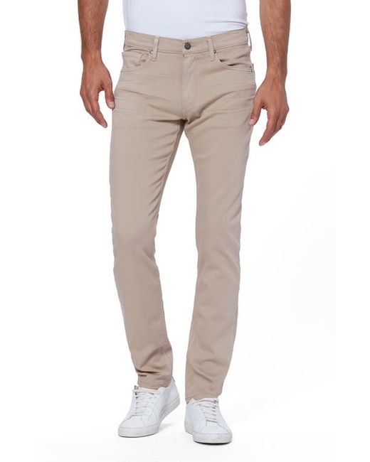 Paige Transcend Lennox Slim Fit Twill Pants in at