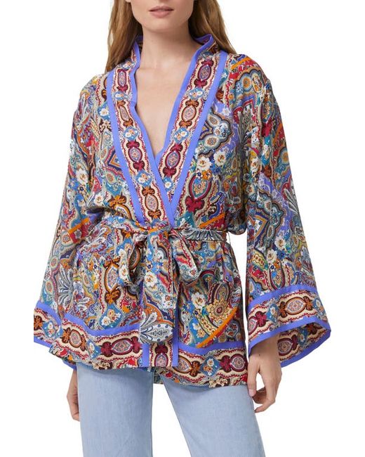 Robert Graham Autumn Belted Paisley Print Jacket in at