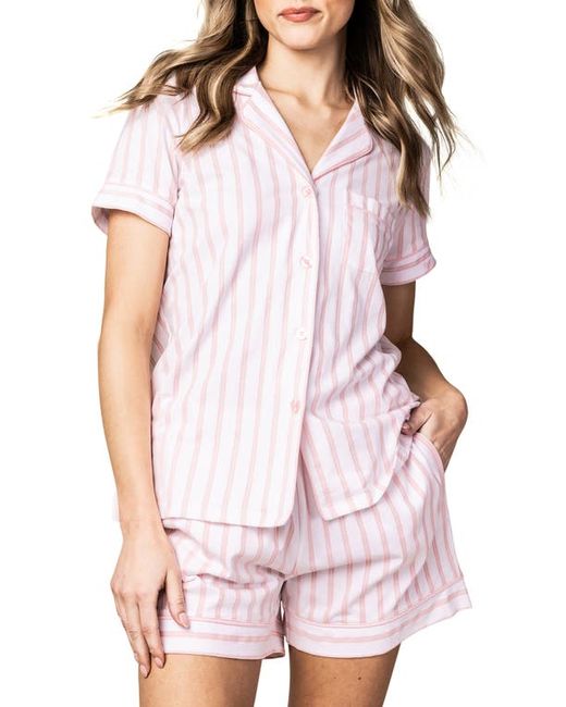 Petite Plume Stripe Short Pajamas in at