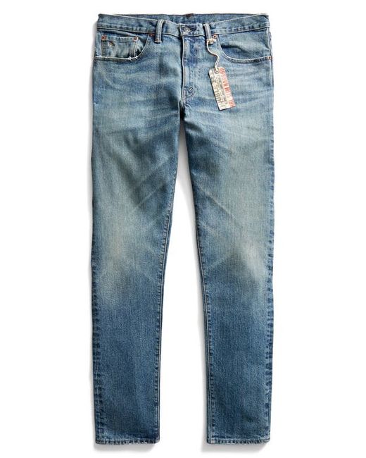 Double RL Slim Leg Jeans in at