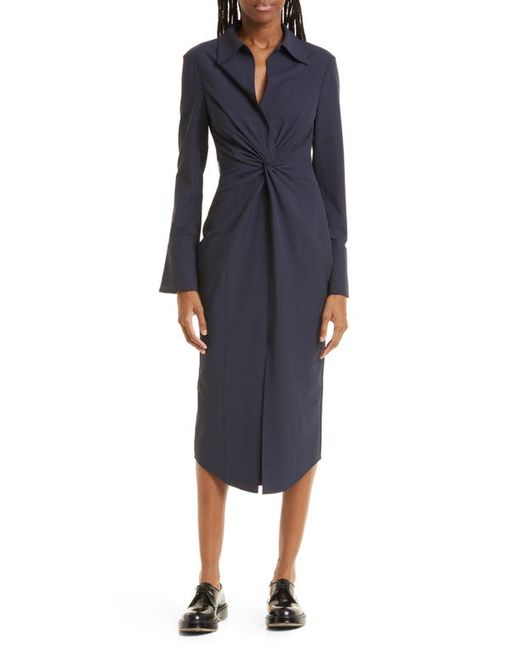 Cinq a Sept Mckenna Long Sleeve Midi Dress in at