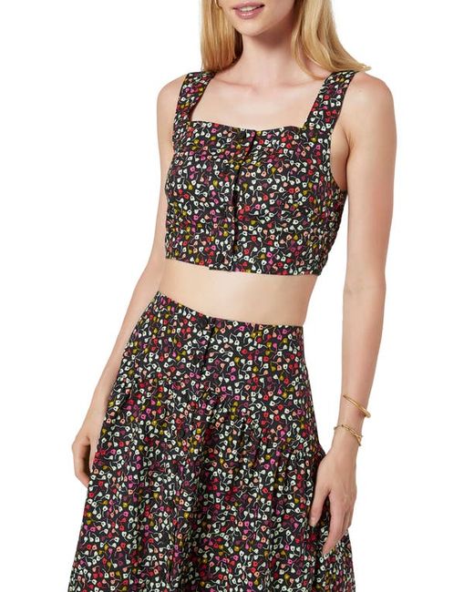 Joie Bronsonna Floral Square Neck Crop Top in at