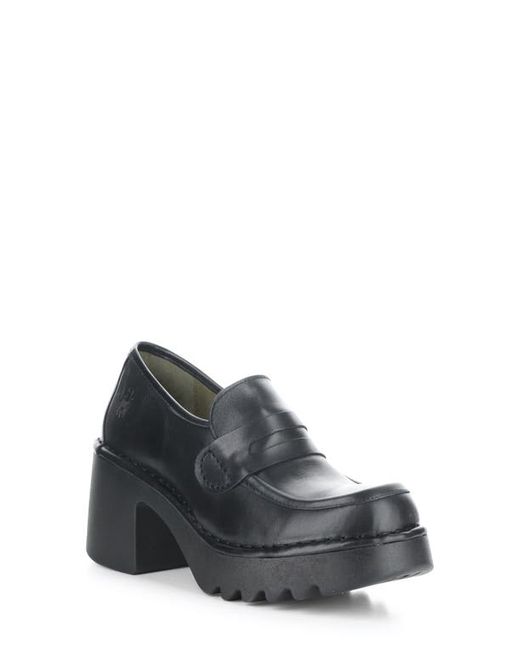 FLY London Muly Platform Penny Loafer in at