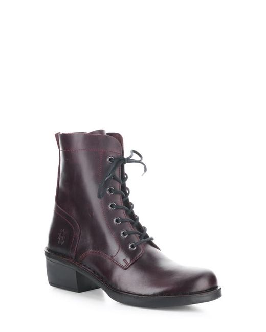 FLY London Milu Lace-Up Leather Boot in at