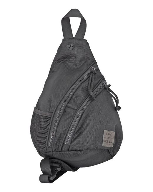 Save The Ocean Recycled Polyester Sling Bag in at