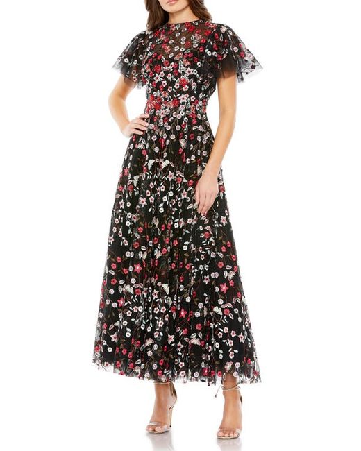 Mac Duggal Embroidered Floral Cocktail Dress in at