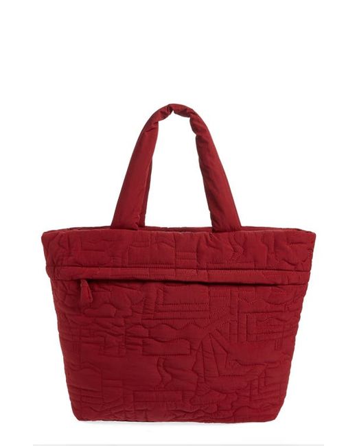 TopShop Nyla Quilted Tote Bag in at
