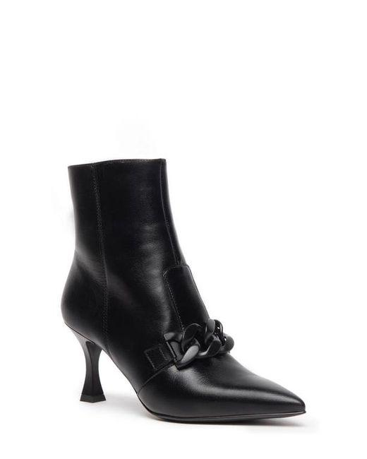 NeroGiardini Chain Pointed Toe Bootie in at