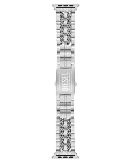 Diesel® DIESEL Stainless Steel Apple Watch Watchband 42/44/45mm in at