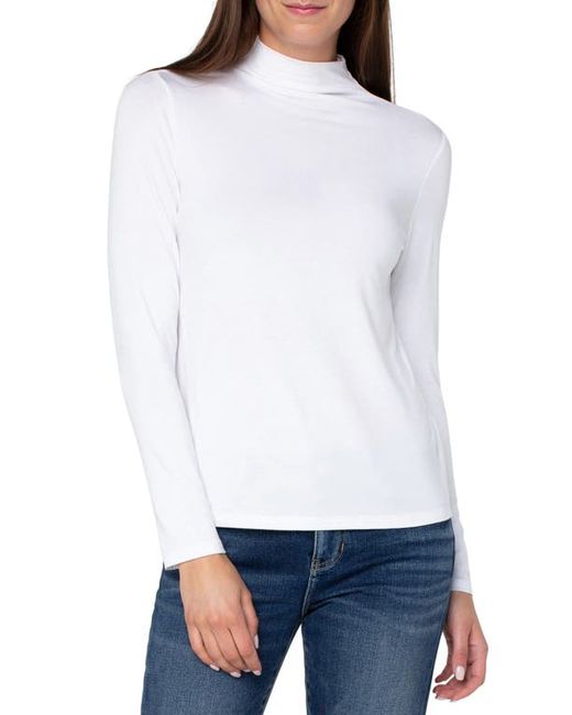 Liverpool Los Angeles Funnel Neck Knit Top in at