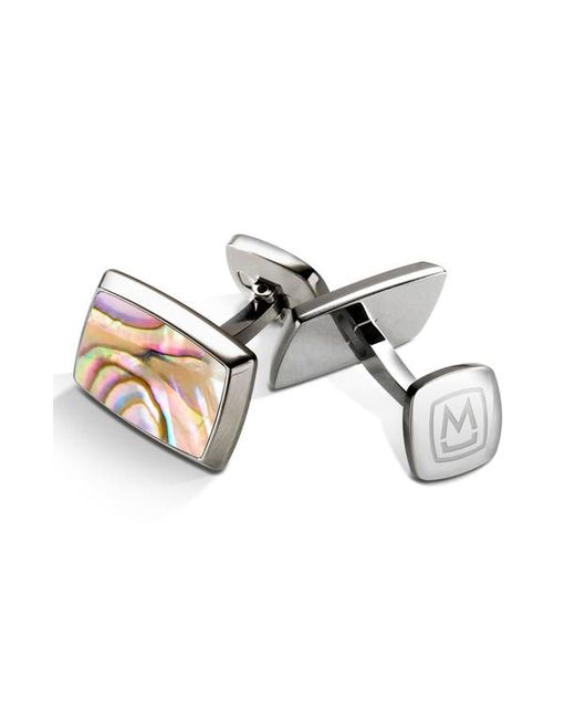 M-Clip® M-Clip Abalone Cuff Links in at